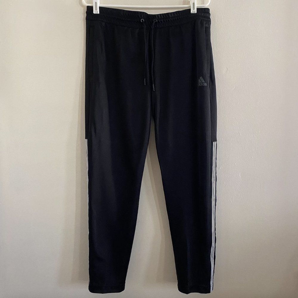 NEW Adidas 7/8 Length Snap Track Pant in Black, Women's Size Medium and Large